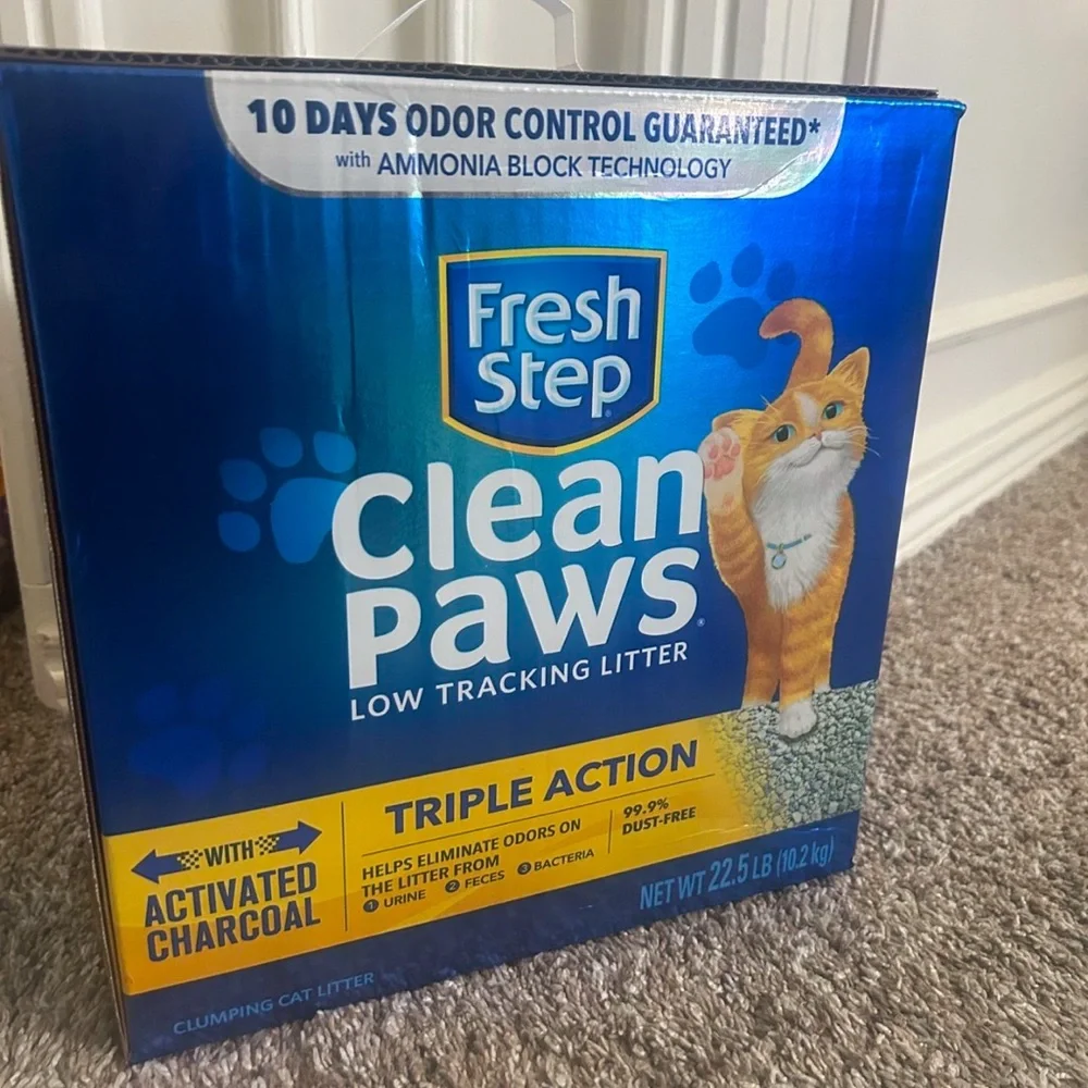 Cat food & litter